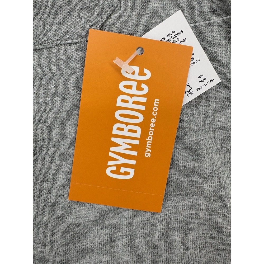 Gymboree Short Sleeve Pocket Grey Top Kids Size 2 T - Picture 4 of 13